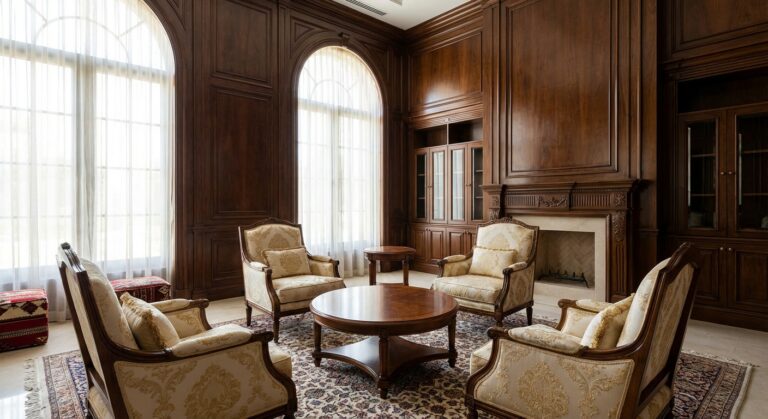 The Unbreakable Elegance: Engineering Solid Wood Furniture for Riyadh’s Desert Climate