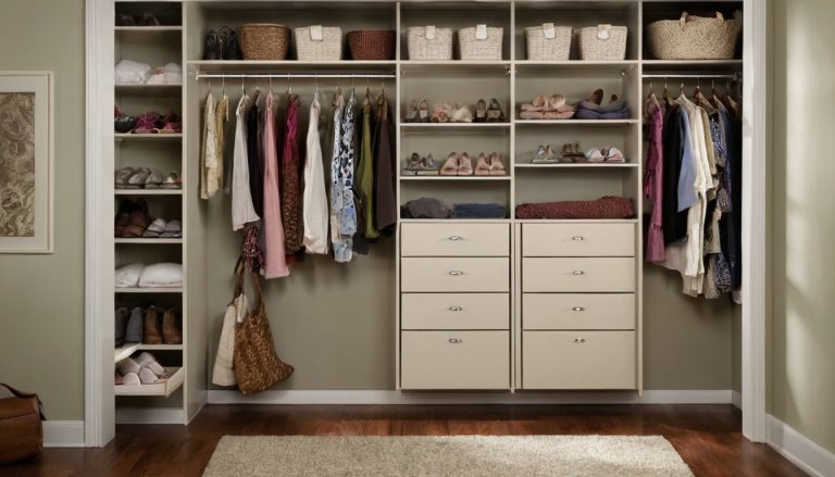 Fixed closet shelving works for stable storage, while an adjustable closet system works for changing family routines editorial visual