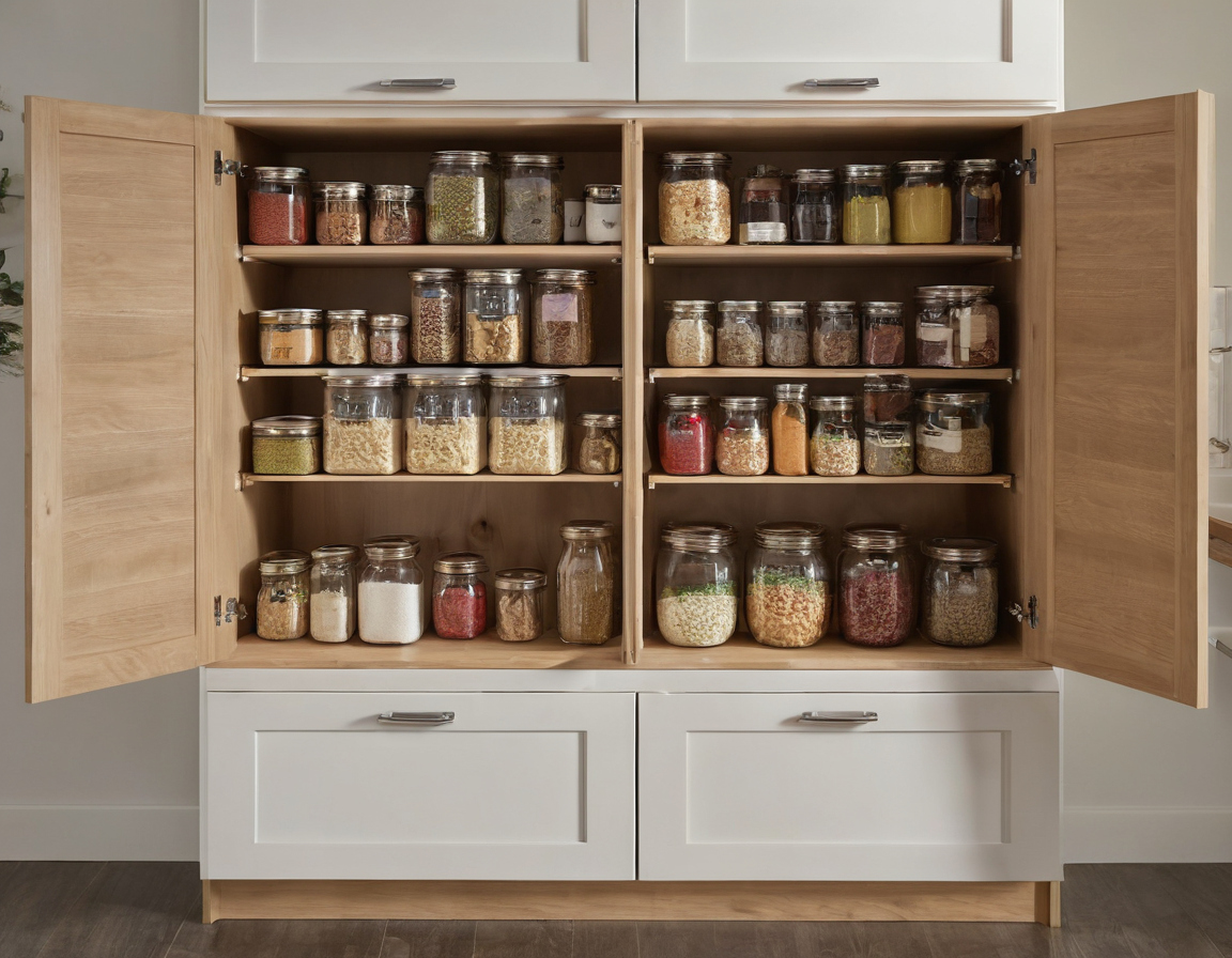 Practical visual for Frequently asked questions about pantry cabinets